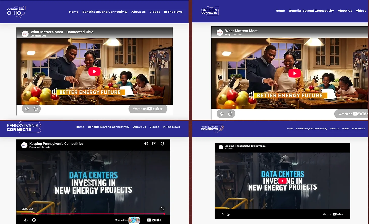 Industry group pushes data centers in ad campaign in Oregon, six other states