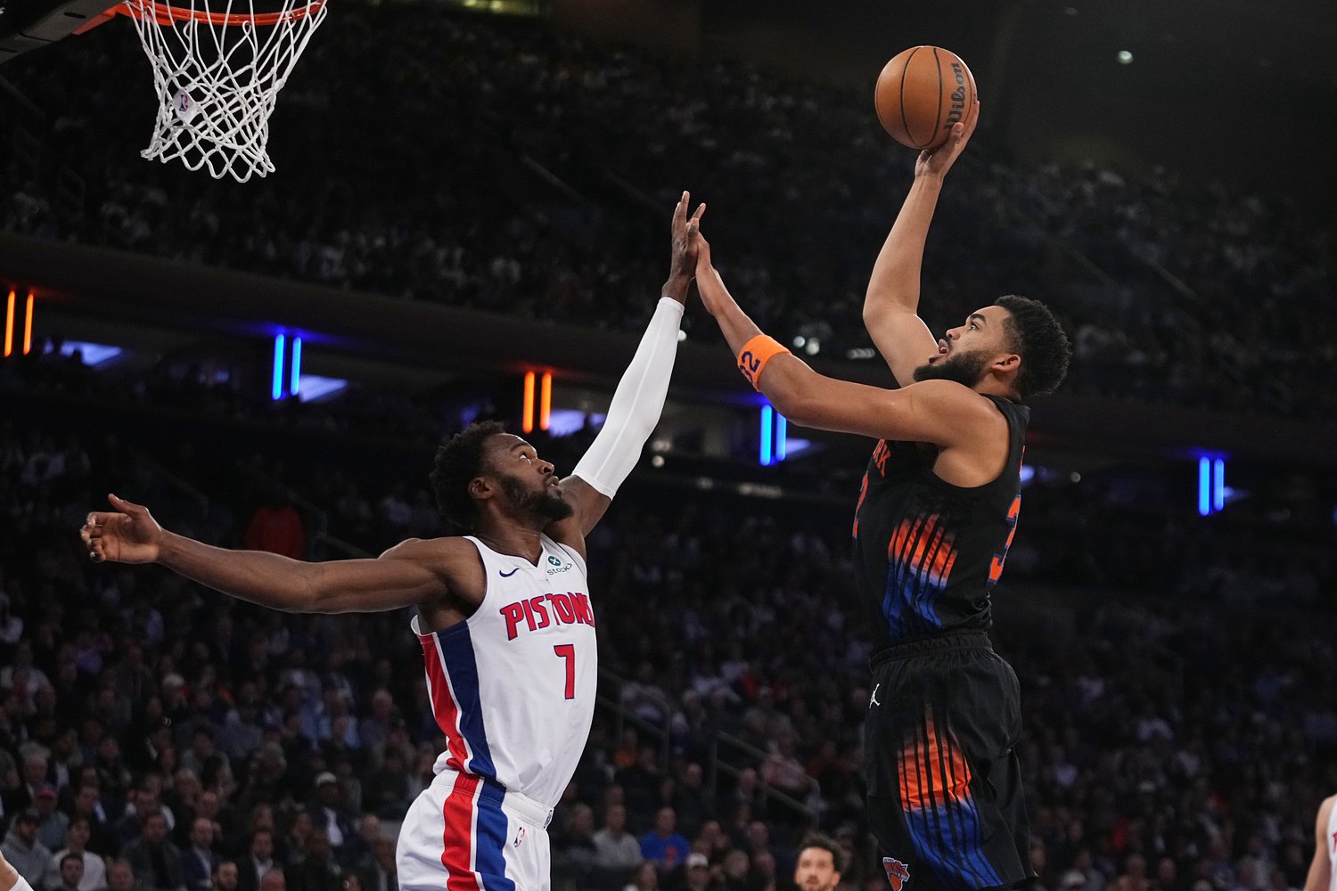Pistons go ice cold at MSG, take first loss to Knicks