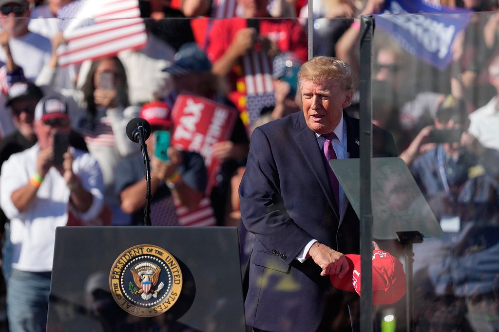 Frustrated with Trump, voters overwhelmingly want change in Washington, an AP-NORC poll finds