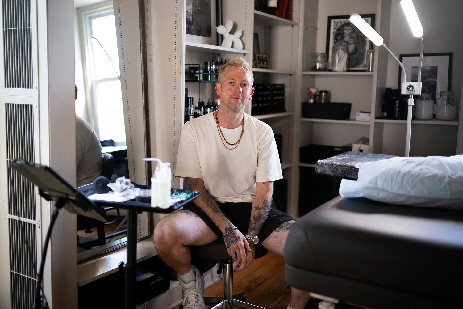 A former SSPX priest embraces life as a gay man and tattoo artist