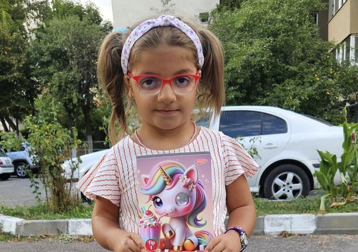 Apel pentru Raluca, o fetiță de 6 ani cu o boală genetică rară: operația costă peste 100.000 de euro / foto