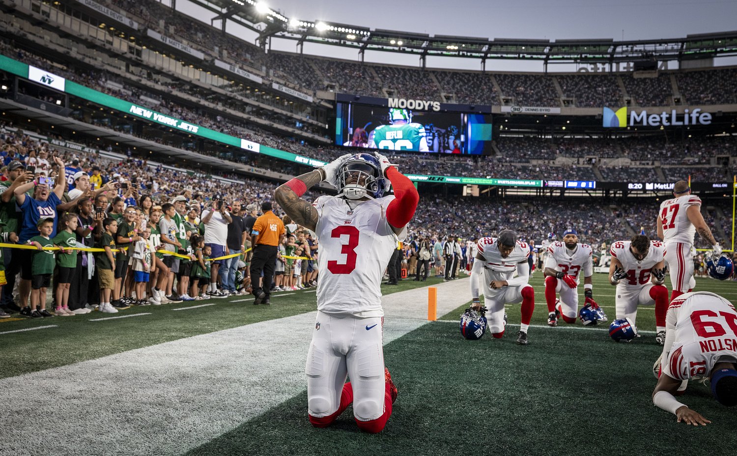 With Giants’ roster cutdown looming, Odell Beckham’s signature moment proves elusive