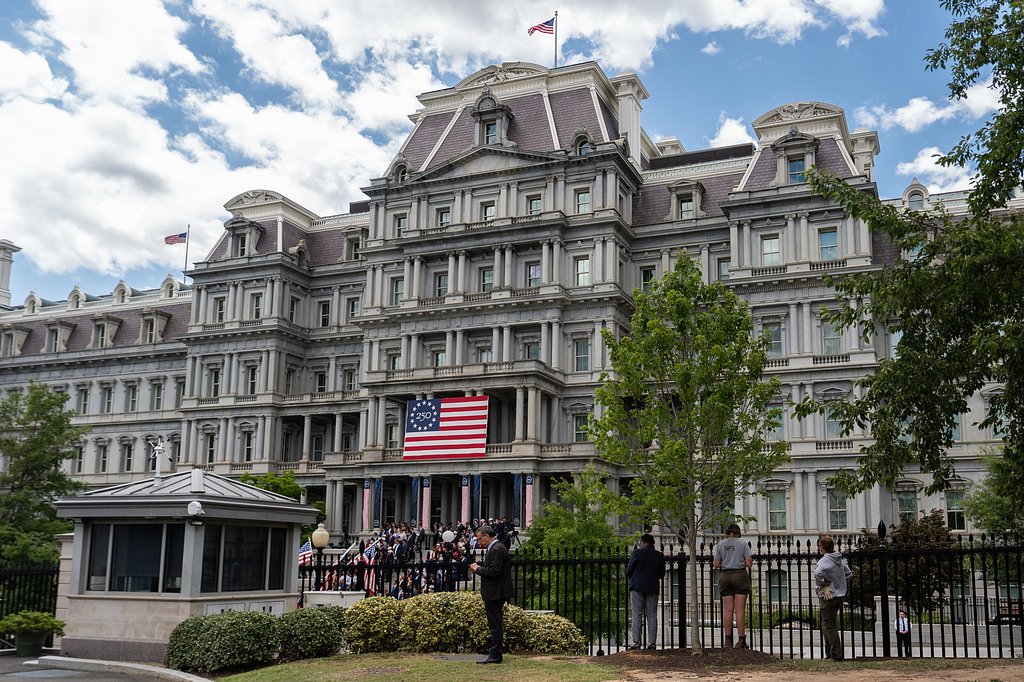 Judge rules paint tests on Eisenhower Building can proceed, advancing Trump's makeover plans for now