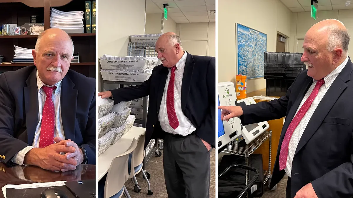 Mecklenburg County’s elections director is confident that vo...