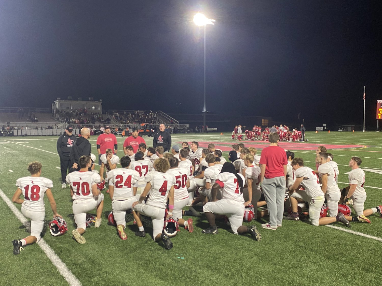 Annville-Cleona football lifts the lid on rushing attack, routs Pequea Valley