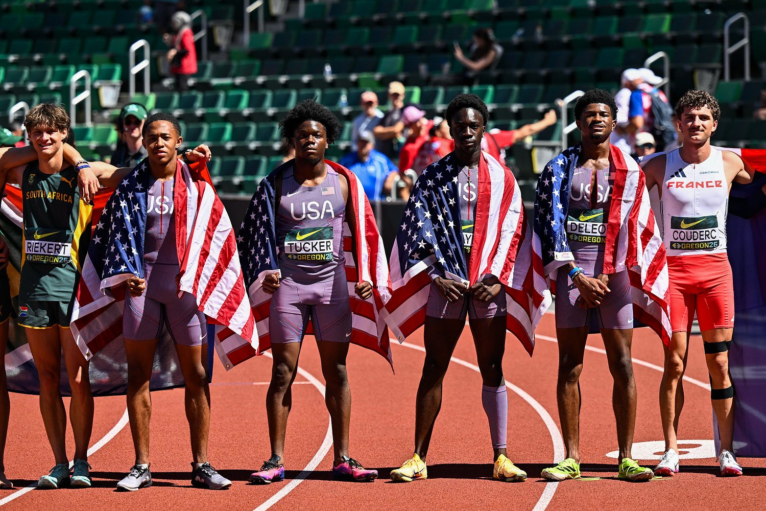 UO commit Simon Rosselli wins discus gold at U20s