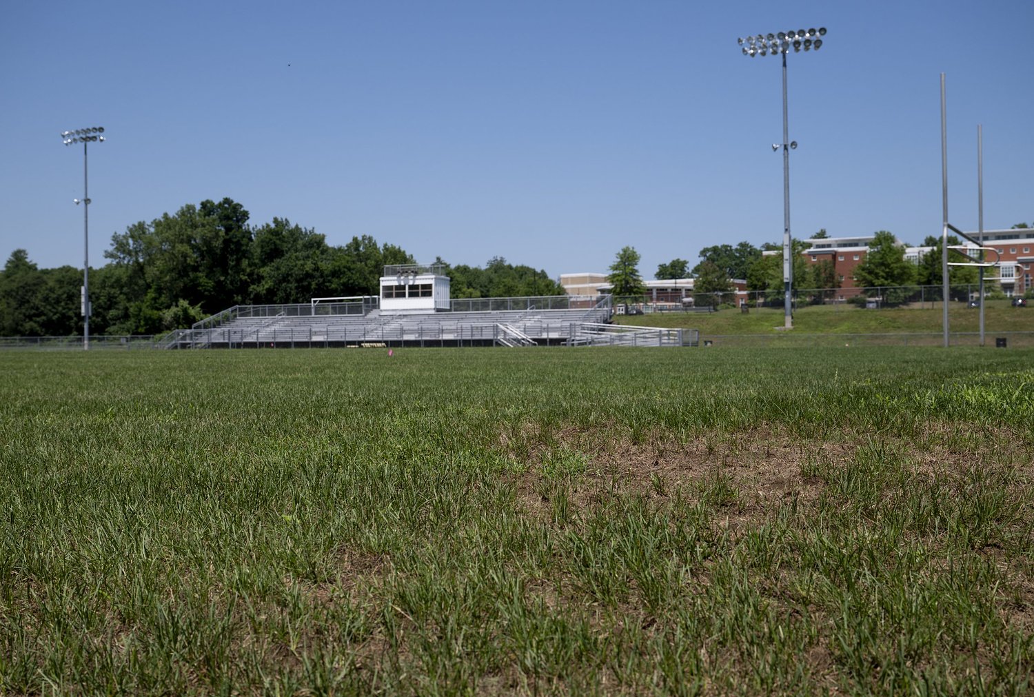 Belchertown High field recovers thanks to recent rainstorms, can be used this fall