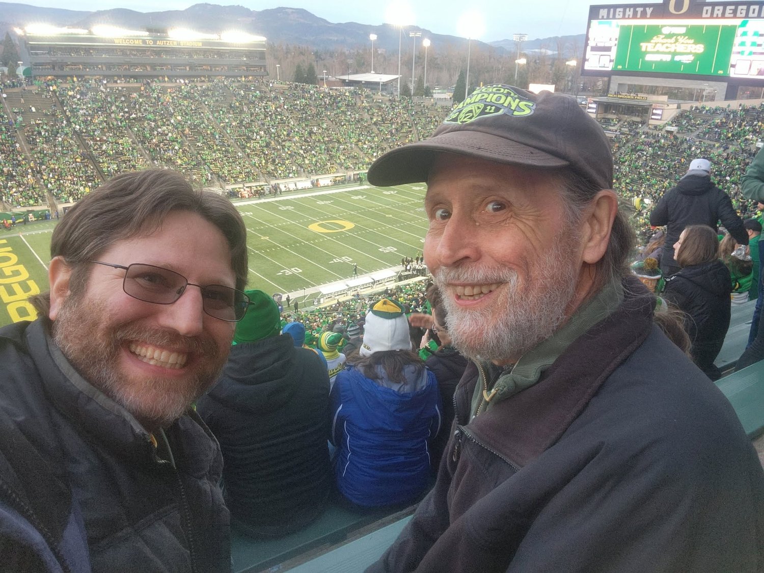 For these fans, Ducks big win on Halloween 2009 was a milestone — but not because of the game