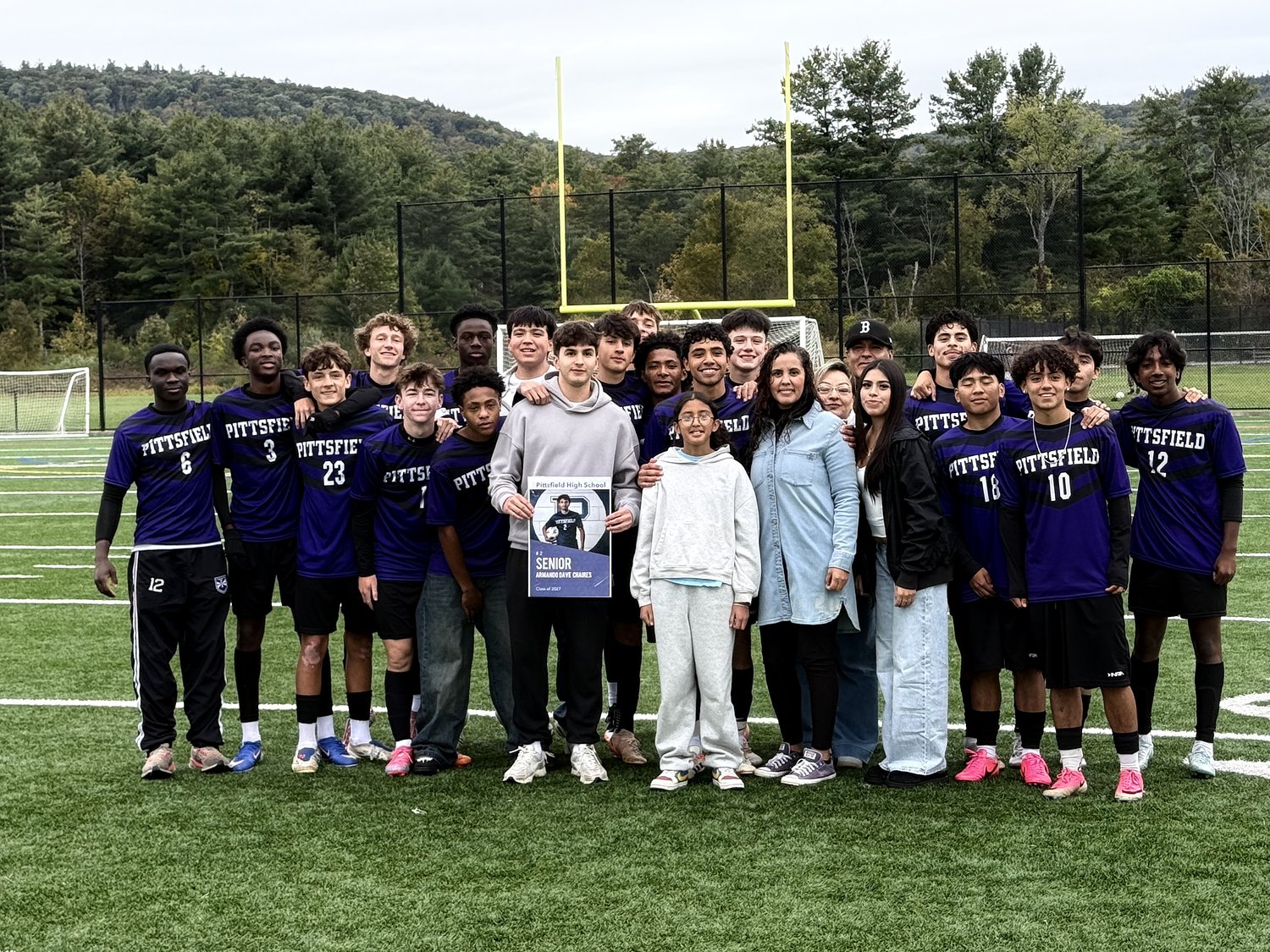 Pittsfield boys soccer draws with Mount Greylock in senior night matchup