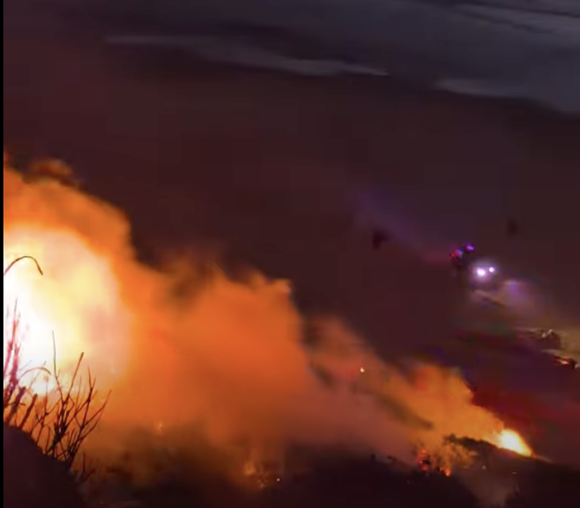 8 accused of starting fireworks-sparked Oregon coast brush fire