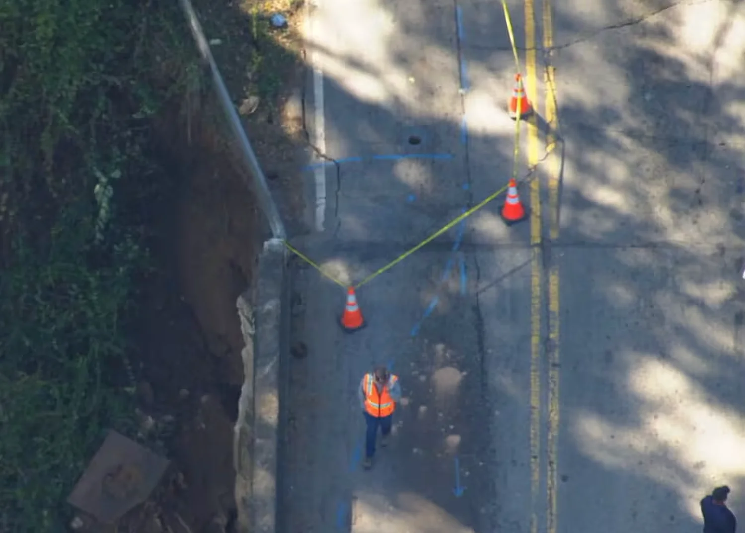 ‘Heavy vehicle’ hit Moores Mill Road bridge, causing partial collapse, city agency says