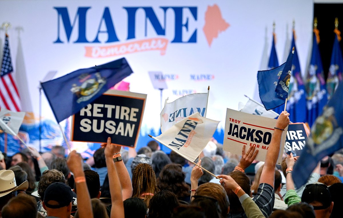 Democrats who have carried Susan Collins to victory may be slipping away