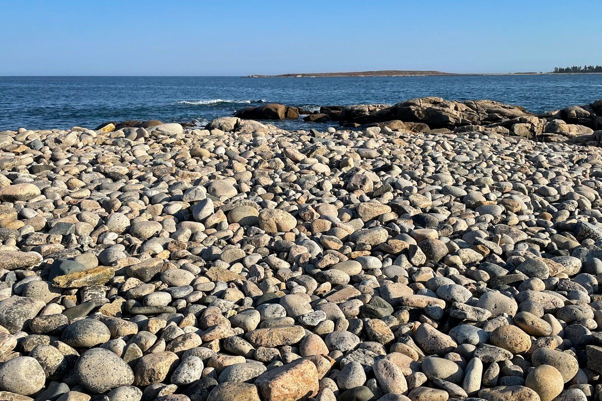 Maine’s cobblestone beaches are magical places