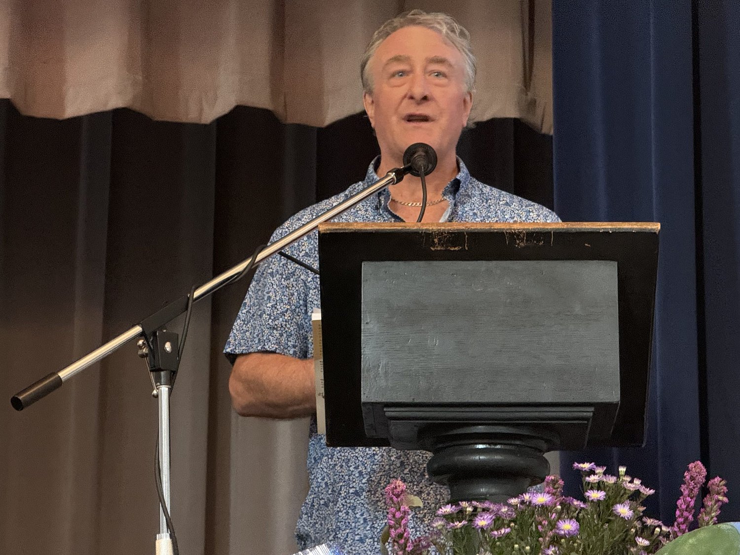 Amos Fortune Forum speaker discusses trash and waste management