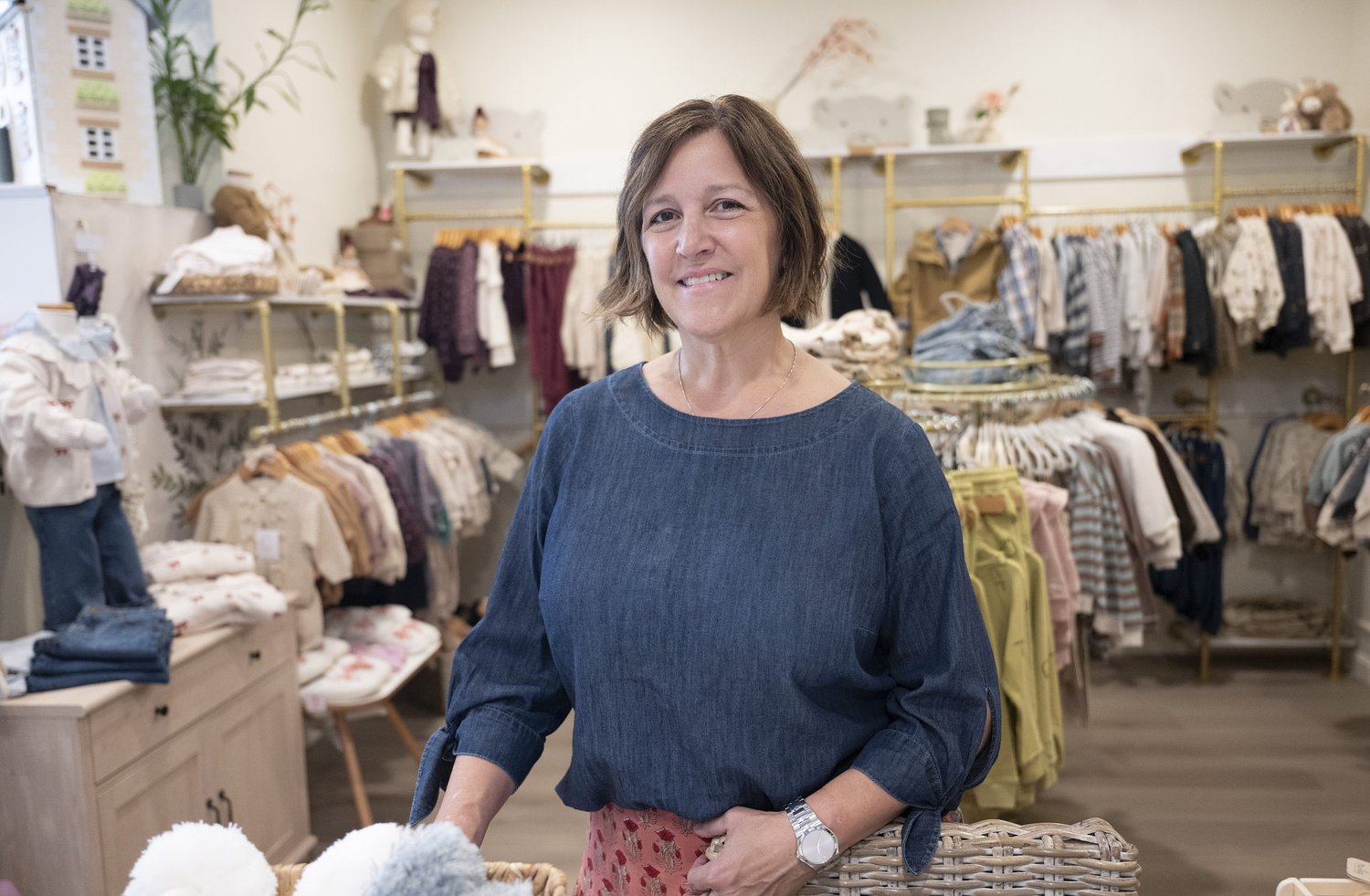 South Hadley grandmother’s Citrus Sky Boutique aims to fill gap in fashionable children’s clothes