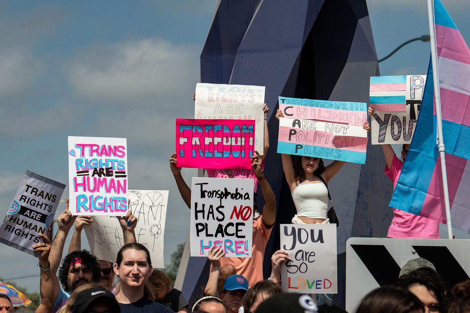 Texas transgender rights group says it didn’t send texts that prompted call for an investigation