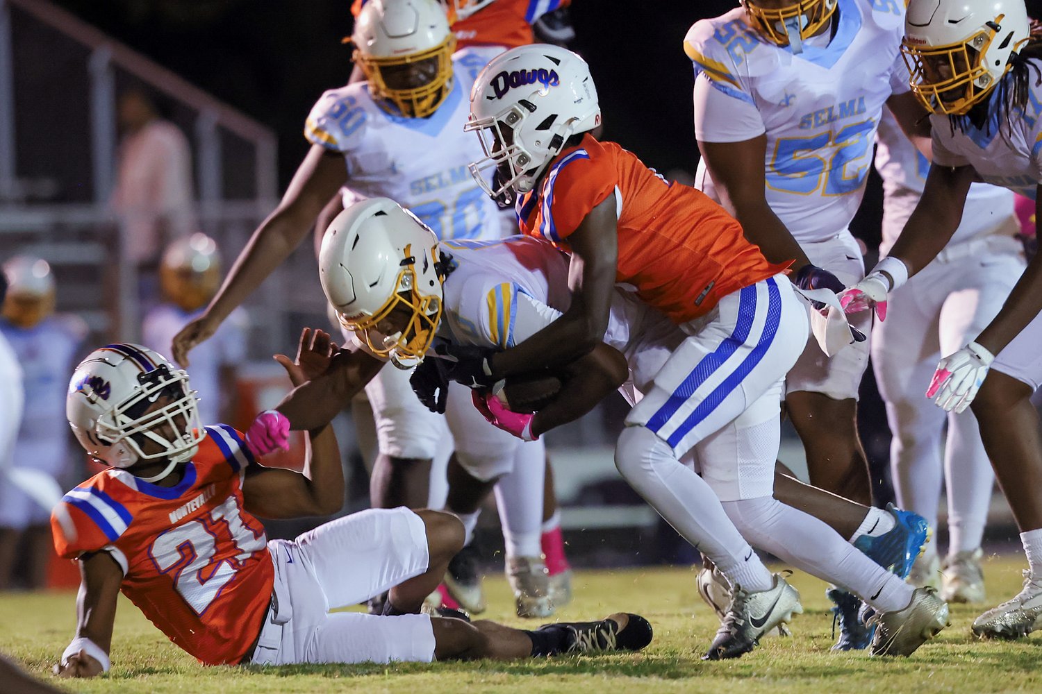 Selma’s dynamic duo leads Saints past Montevallo