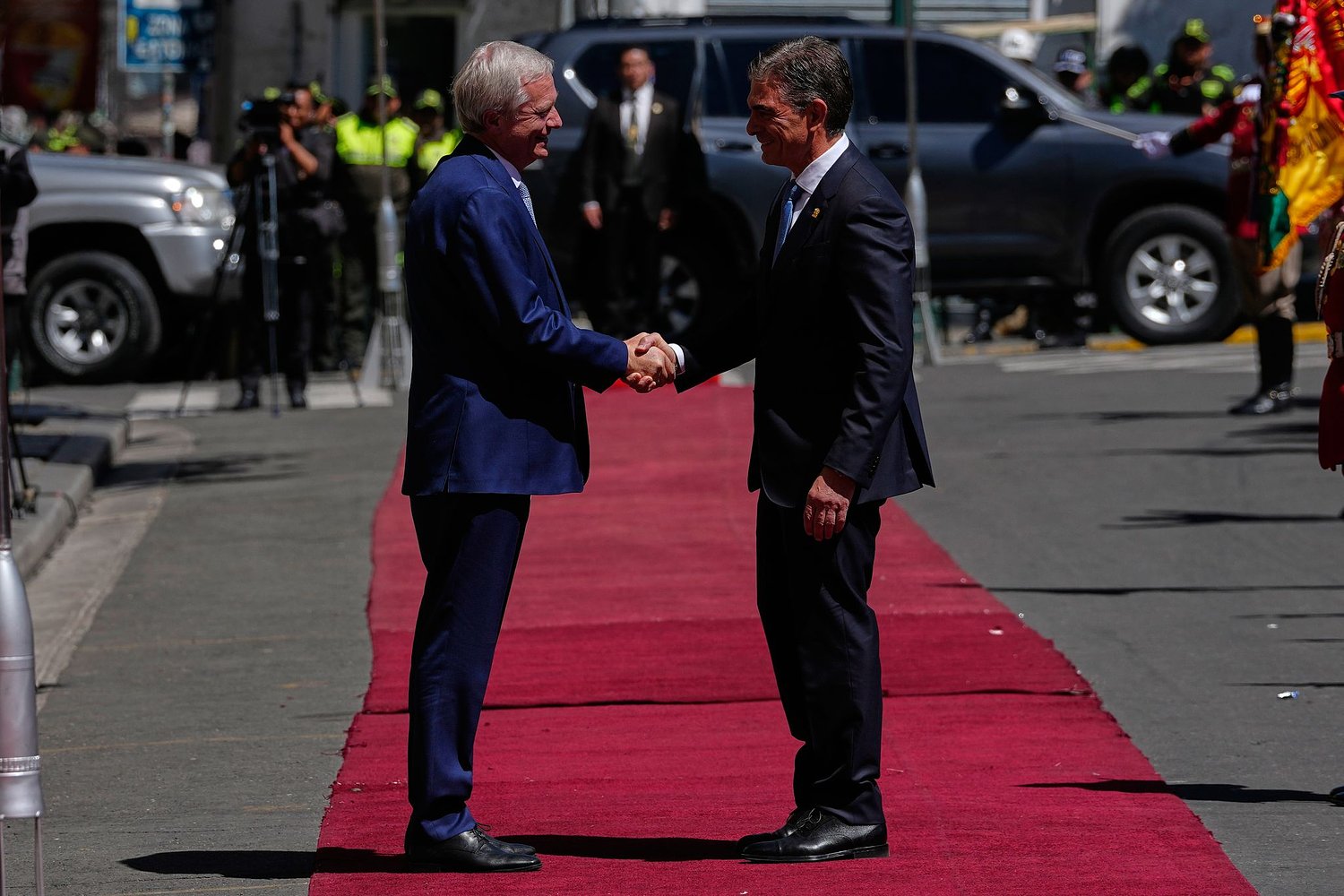 Chile's president makes first state visit to Bolivia in 71 years as region shifts right
