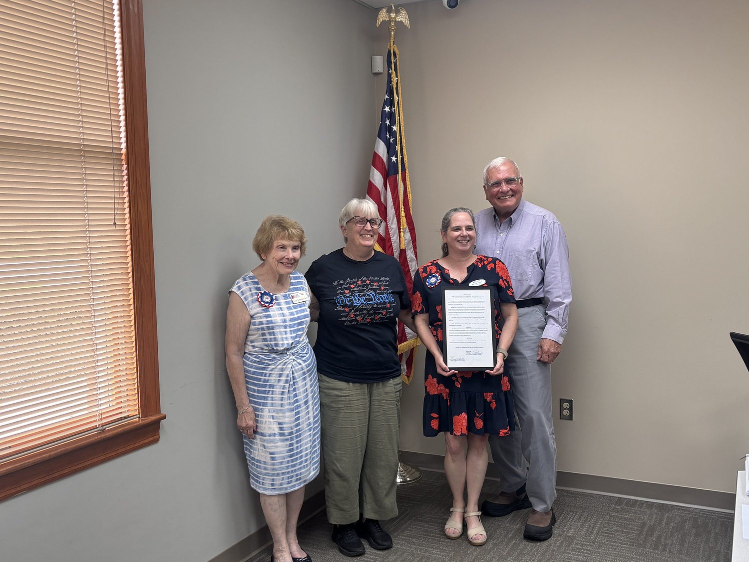 Union recognizes Constitution Week with city proclamation
