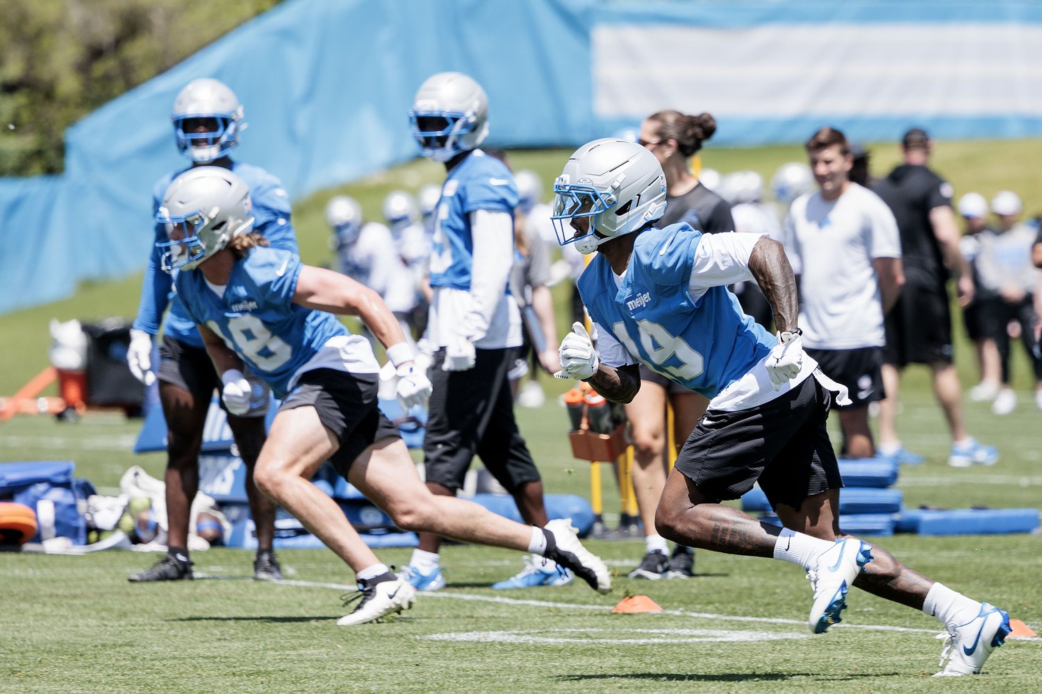 With rookie sidelined, Lions wide receiver eyes chance to make roster impact