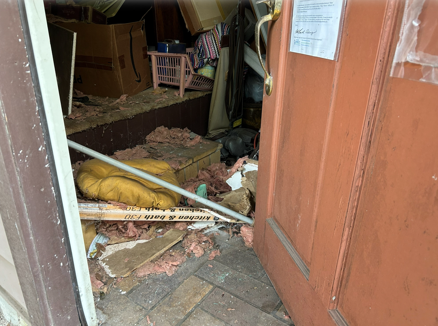 Four years. Thirty-three inspections. One dilapidated house finally marked for demolition