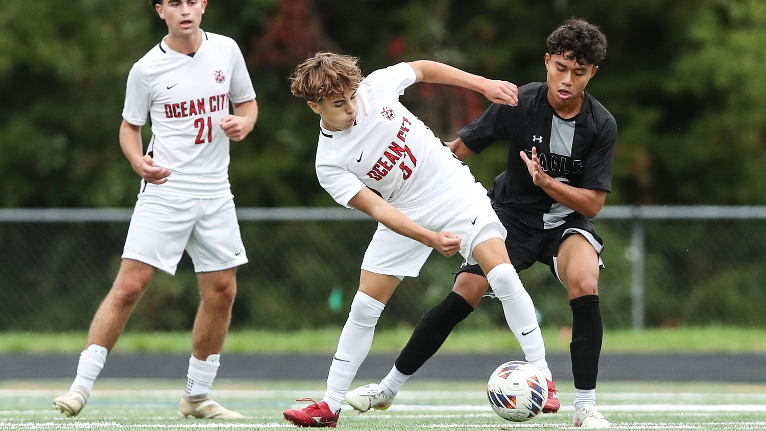 Luke Terruso’s two second-half goals power Ocean City boys soccer’s win over Hammonton