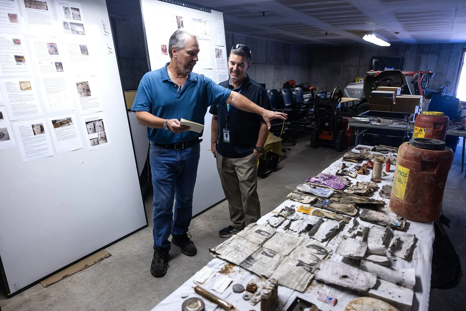 'What does this all mean?': Rundlett Middle School displays artifacts from unearthed time capsules
