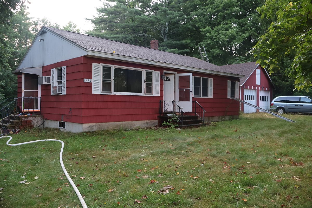 Lightning suspected in twin fires at Maine home
