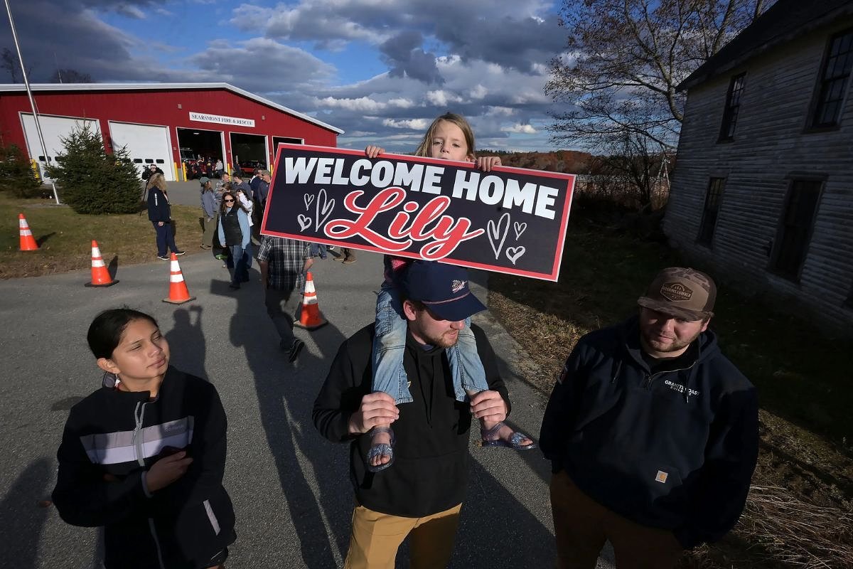 Searsmont welcomes home Robbins family member months after deadly lumber mill explosion