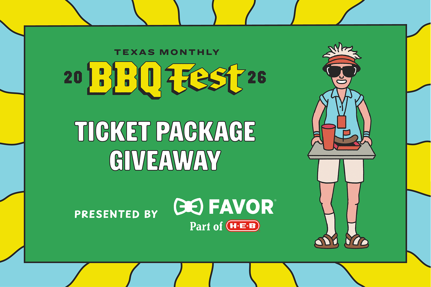 Enter to Win a 2026 Texas Monthly BBQ Fest Ticket Package From Favor