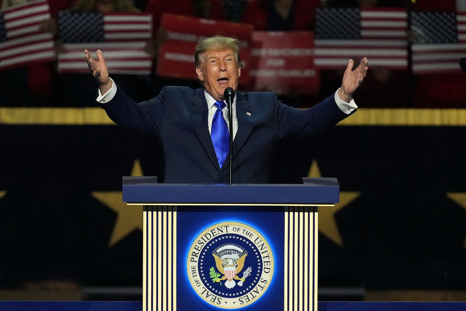 What You Missed by Not Watching Trump Last Night