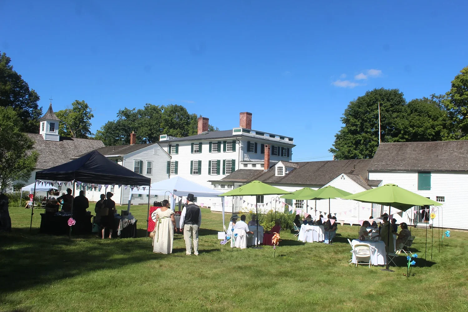 Regency-era party brings 1800s history to New Ipswich