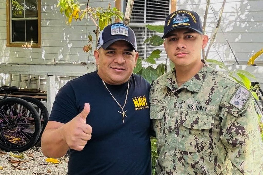 Father of Navy sailor aboard USS Lincoln released from immigration custody