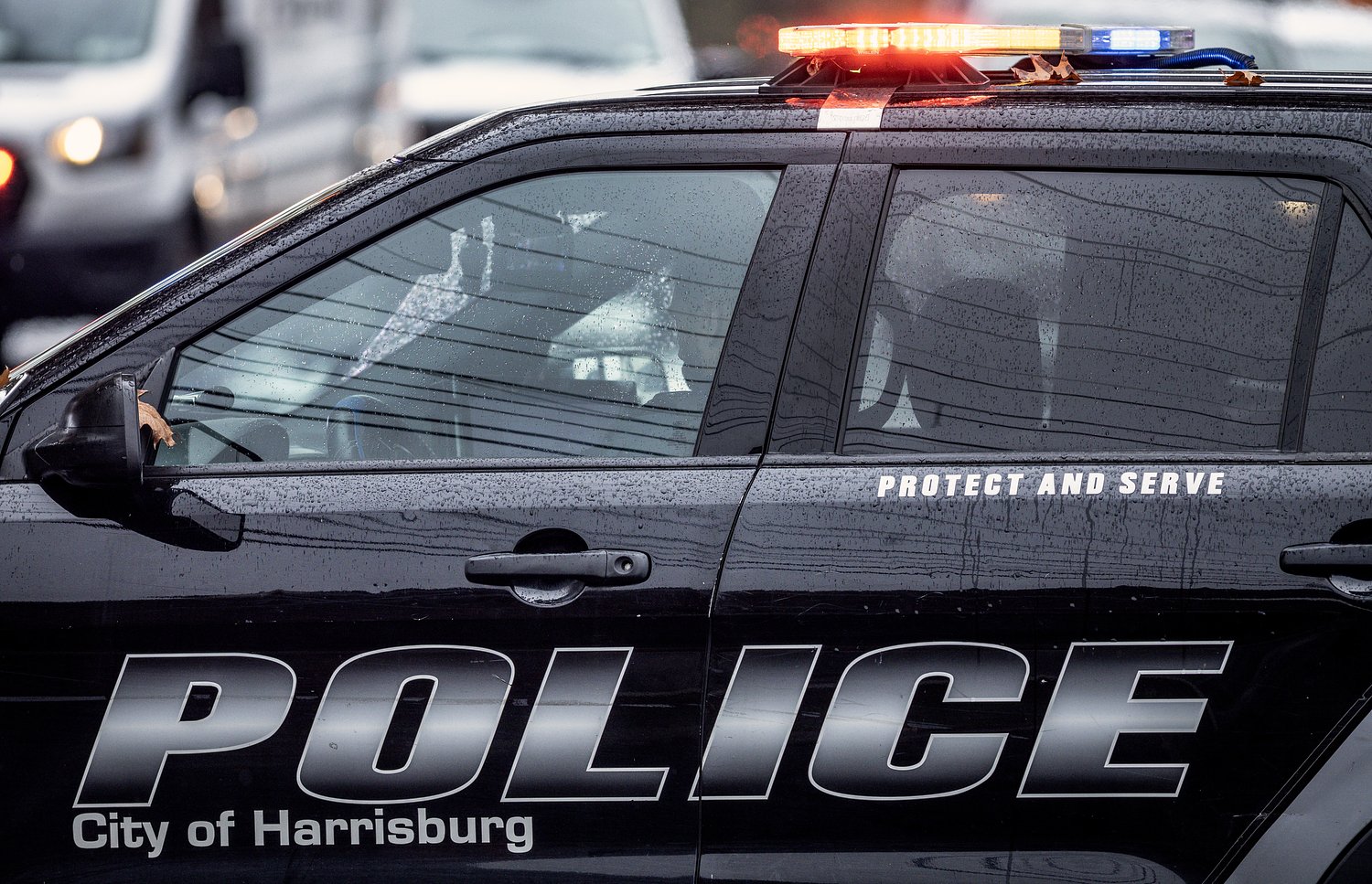 Cyclist hospitalized after being hit on busy Harrisburg road