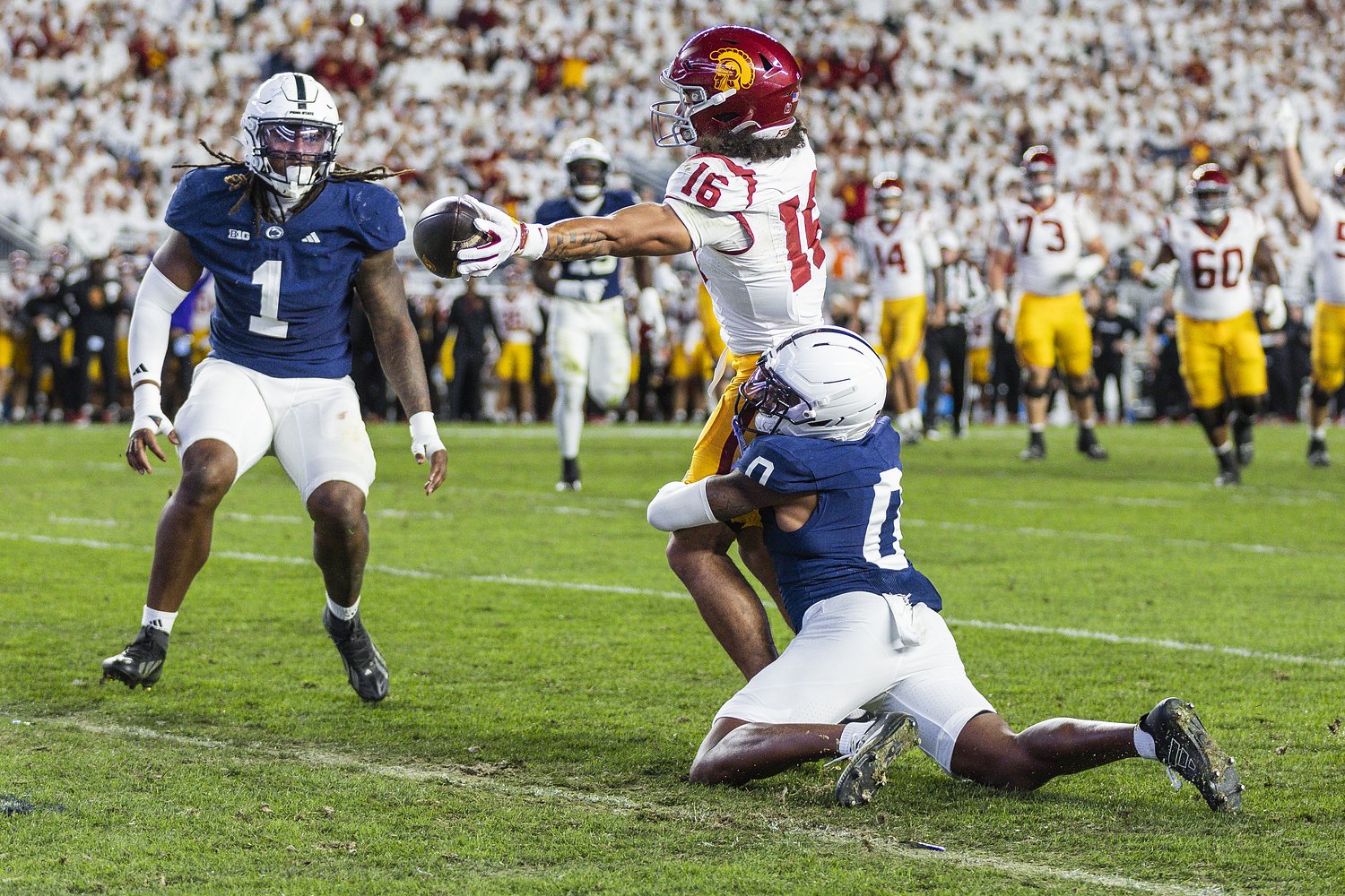 Penn State turning point, game balls in White Out loss to USC