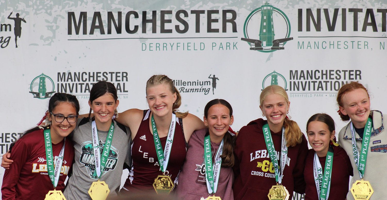 Freshmen lead Lebanon girls to Manchester Invitational XC title
