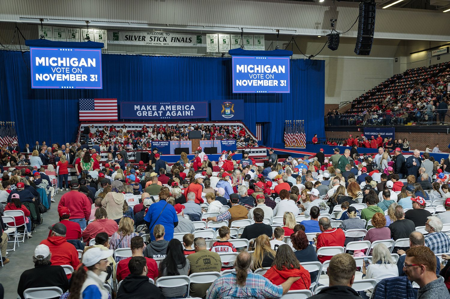 Trump makes presidential history in Port Huron. Why here, why now?