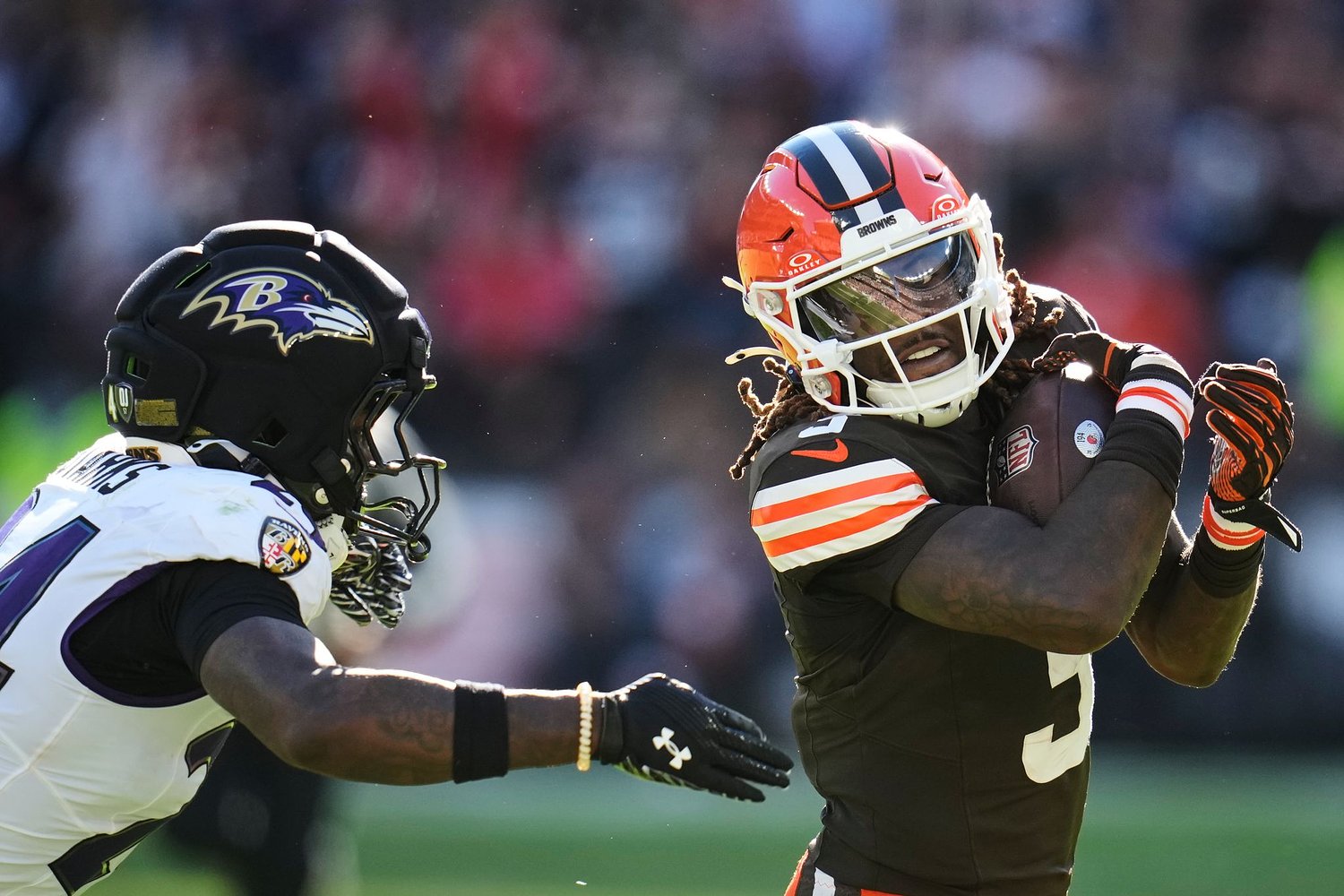 Jerry Jeudy making big plays, but still adjusting to reduced role with Browns