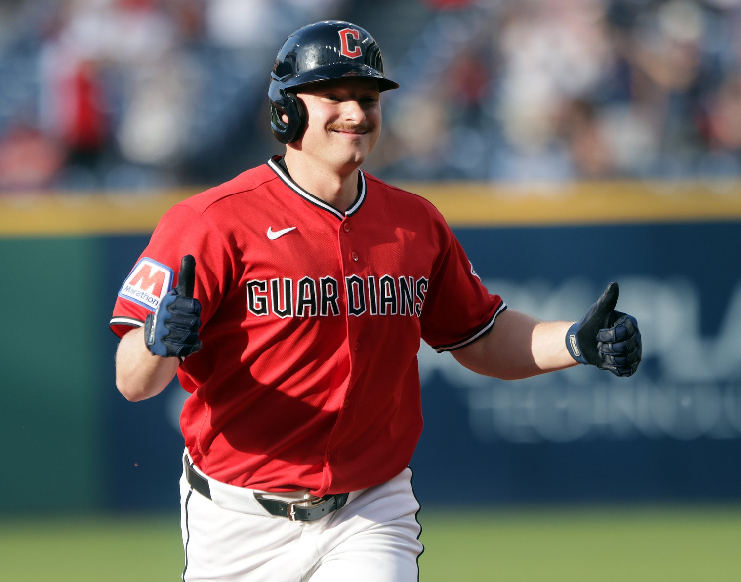 Rookie Cooper Ingle picks bad time to give fan souvenir in 4-2 Guardians loss