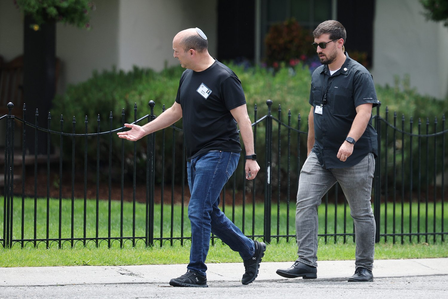 Jared Kushner, Yousef Al Otaiba, Naftali Bennett appear together at Sun Valley conference