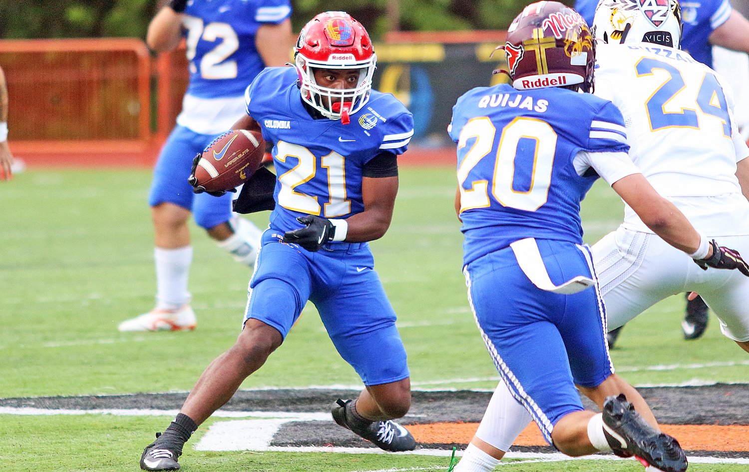 Transfer running back makes strong first impression for new team at Les Schwab Bowl