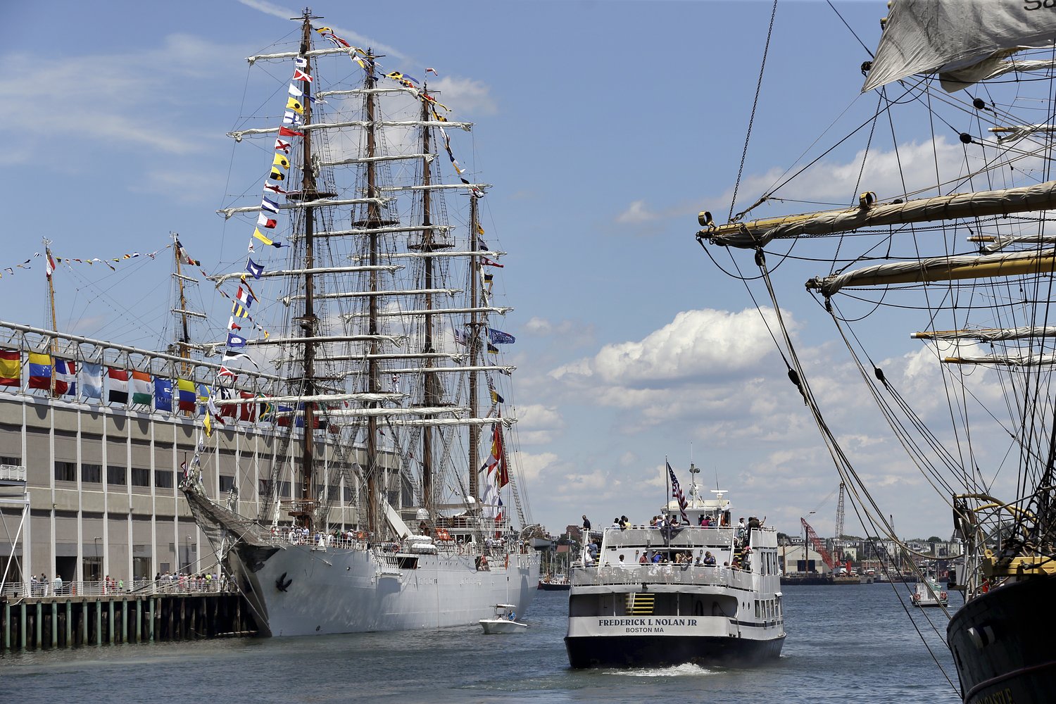 These are the best Boston waterfront spots to see The Tall Ships
