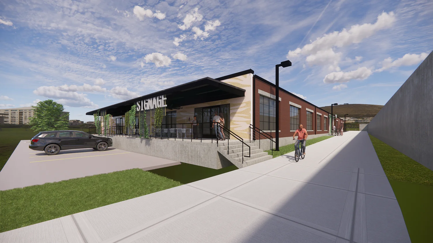 The Berkeley adaptive reuse project begins construction along Beltline 