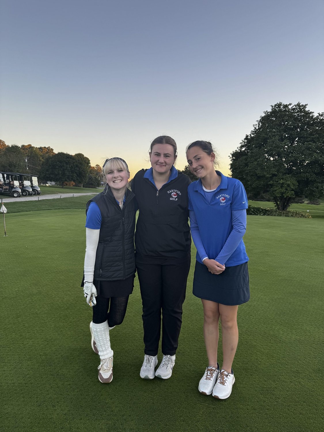 Revived Hartford girls golf team caps successful return at state tourney