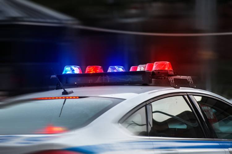 Car strikes pedestrian near South Main Street