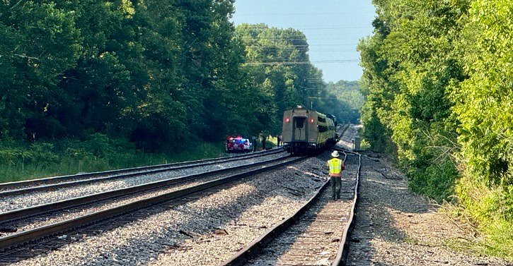 2 killed when pickup truck hit by AmTrak train at Bessemer railroad crossing