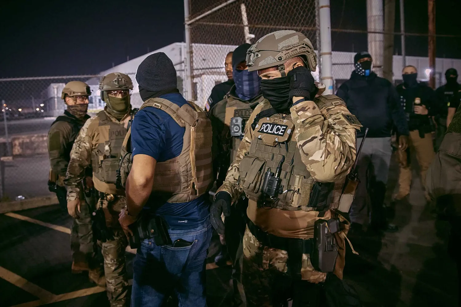 GOP senators seek to repeal New Jersey law banning police face coverings