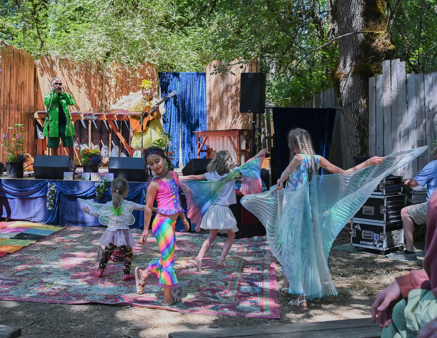 Oregon Country Fair may be for kids of all ages, but actual young kids play a big role