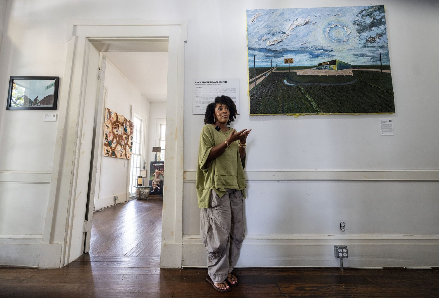 Artist's Dollar General painting prompts viral conversation on rural socioeconomics