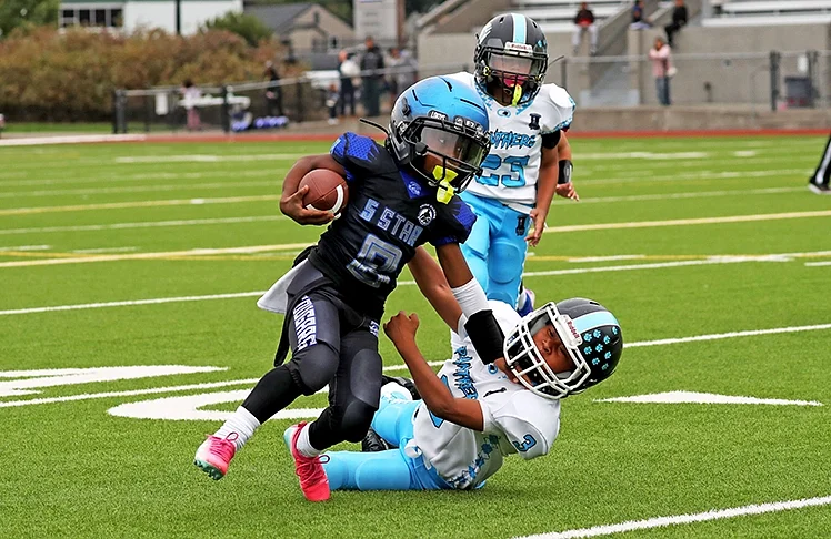 Five Star Shuts Out CD Panthers 40-0 In 8U Matchup